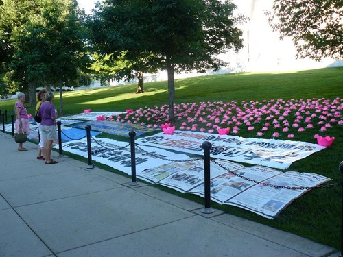 Image for article Eventos realizados em todo os EUA expõem a perseguição ao Falun Gong na China