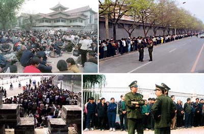 Image for article Fotos: Apelo de 25 de abril em Zhongnanhai