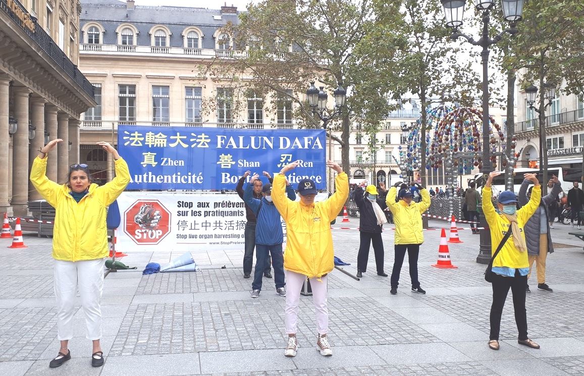 Image for article ​Residente em Paris: Falun Dafa pode mudar o coração das pessoas