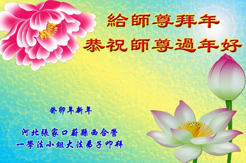 Image for article Discípulos do Falun Dafa de grupos de estudo do Fa em toda a China desejam ao Reverenciado Mestre um Feliz Ano Novo Chinês
