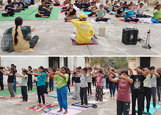 Image for article ​Nagpur, Índia: Estudantes universitários se beneficiam com o aprendizado do Falun Dafa