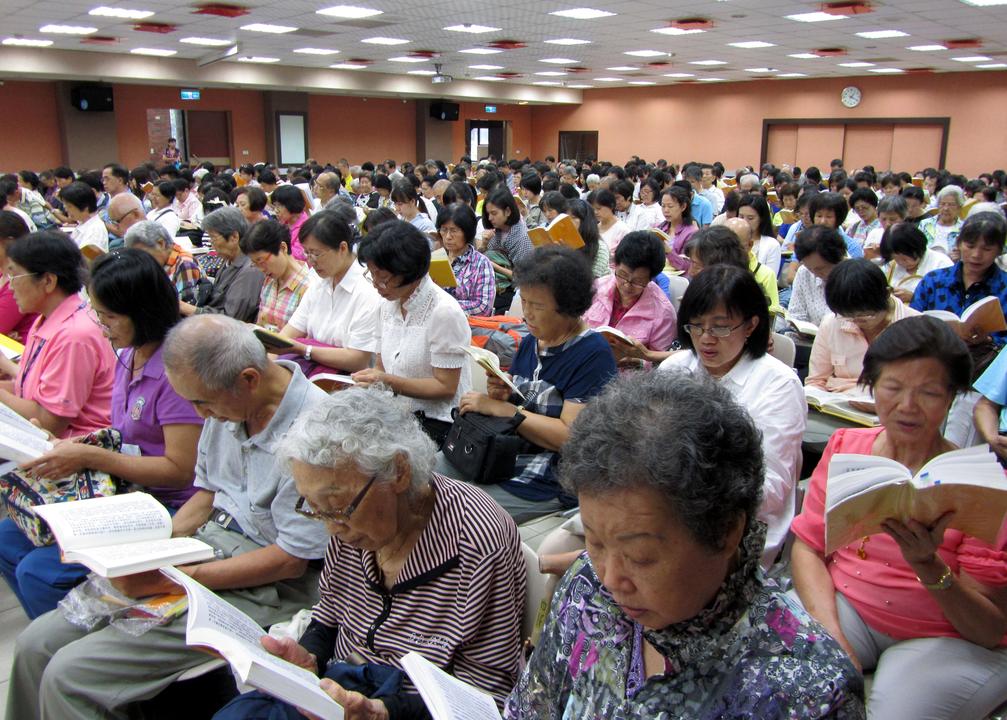 Image for article Taipé, Taiwan: praticantes do Falun Dafa em evento para estudo do Fa e troca de experiências de cultivo