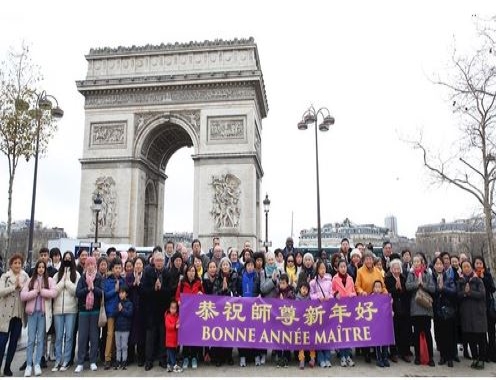 Image for article França: Praticantes expressam a sua gratidão e desejam ao Mestre Li um Feliz Ano Novo