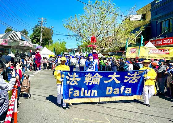 Image for article Eastwood, Austrália: Apresentando o Falun Dafa no Granny Smith Festival