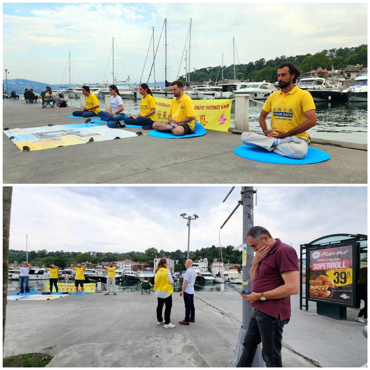 Image for article Turquia: Residentes de Istambul elogiam os princípios do Falun Dafa de “Verdade-Compaixão-Tolerância”