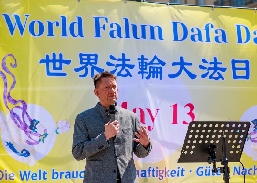 Image for article Berlim, Alemanha: Membro do parlamento estadual continua a pressionar o PCC para libertar o praticante do Falun Gong