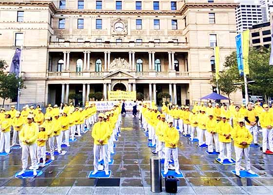 Image for article ​Austrália: O Dia Mundial do Falun Dafa é celebrado em Sydney