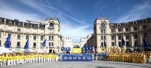 Image for article Praticantes na Alemanha e Áustria expressam sua gratidão ao Falun Dafa e ao Mestre Li