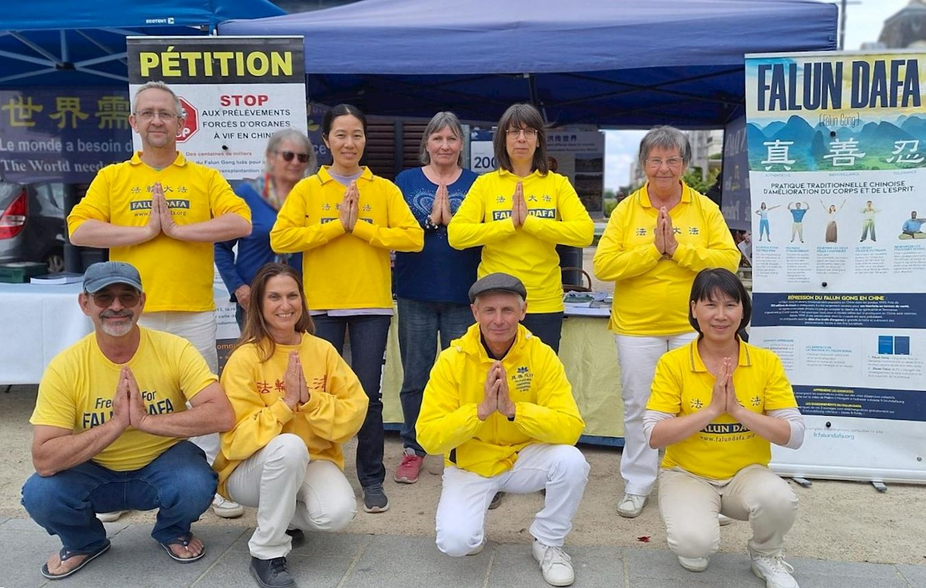 Image for article Comemoração do Dia Mundial do Falun Dafa no oeste da França