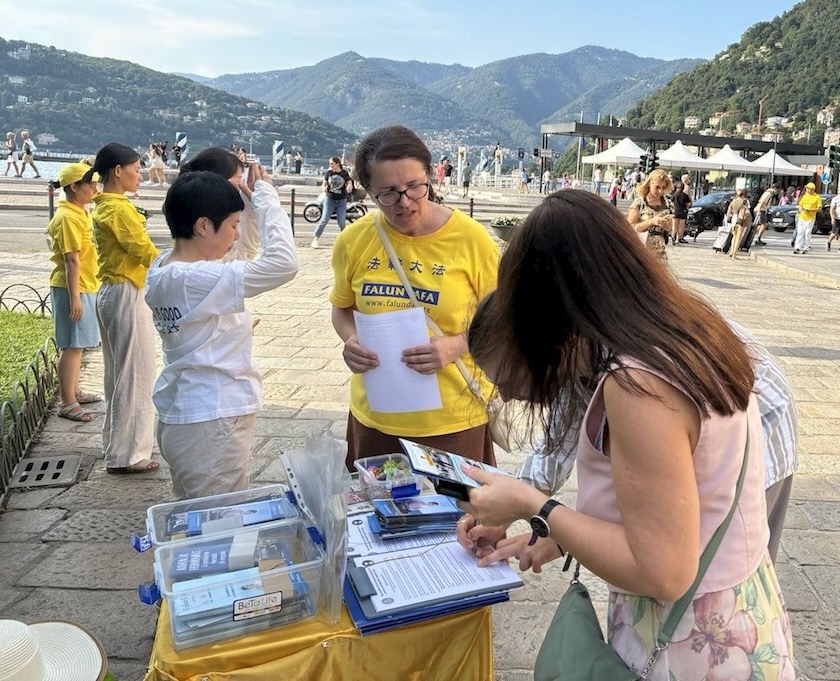 Image for article Itália: Apresentação do Falun Dafa em quatro cidades
