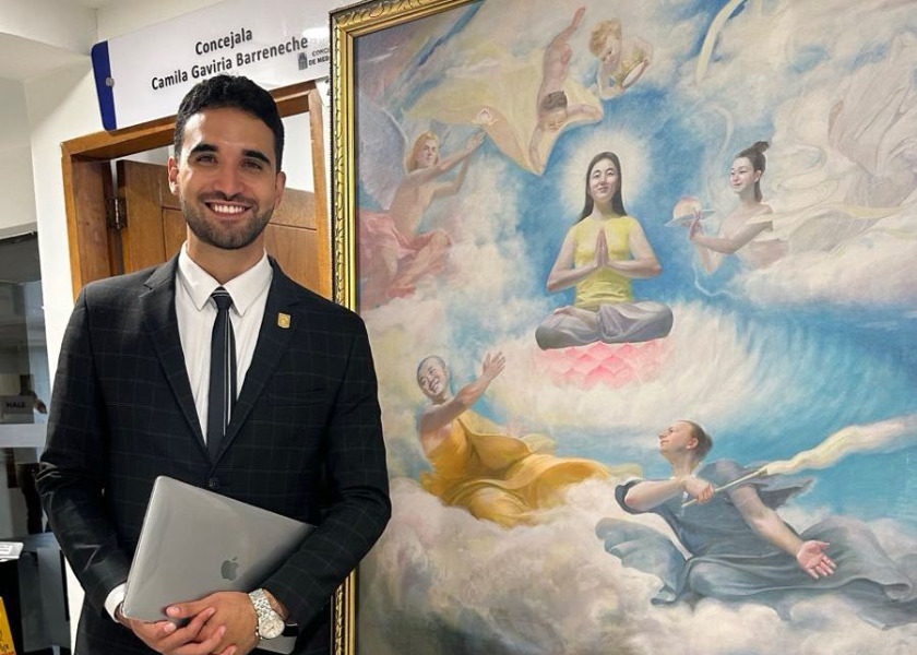 Image for article ​Medellín, Colômbia: Parlamentares elogiam a Exposição de Arte Zhen, Shan e Ren