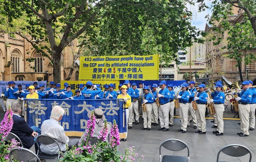 Image for article Sydney, Austrália: Manifestação em apoio aos 450 milhões de renúncias ao Partido Comunista Chinês