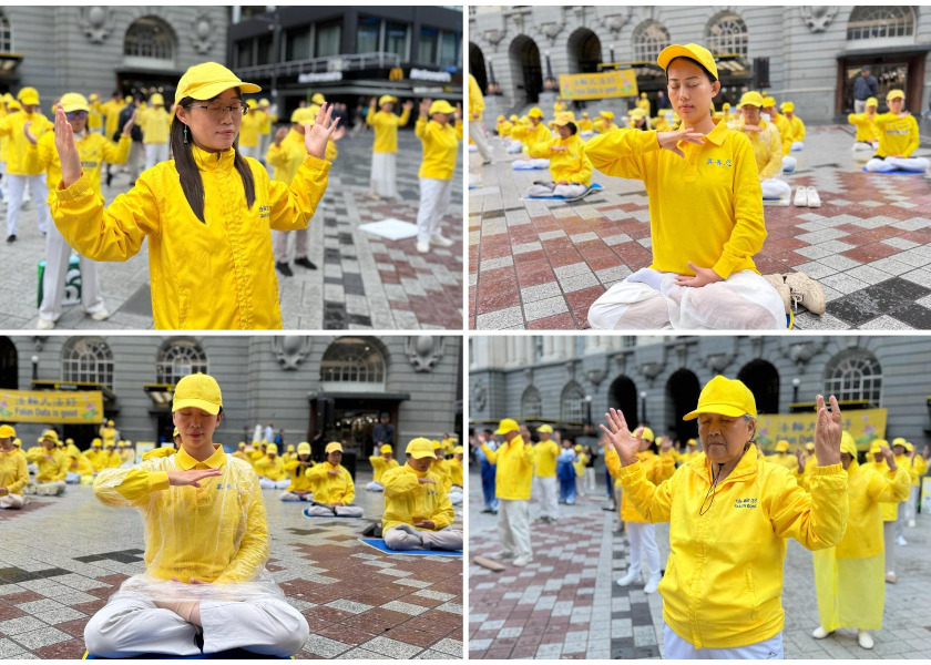 Image for article Nova Zelândia: Praticantes apresentam o Falun Dafa em Auckland para dar as boas-vindas ao Ano Novo