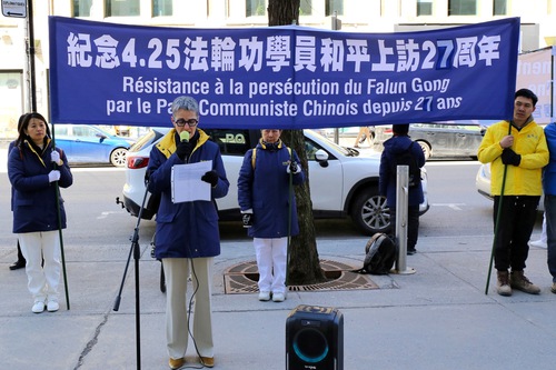 Image for article Manifestação em frente ao Consulado Chinês em Montreal comemora o apelo do 25 de abril