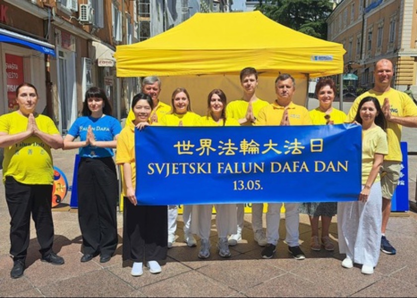 Image for article Croatas elogiam a Verdade, a Compaixão e a Tolerância durante a celebração do Dia Mundial do Falun Dafa