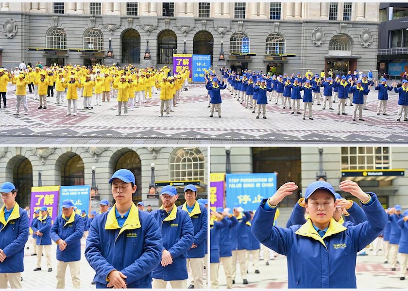Image for article Moradores de Auckland apoiam eventos do Falun Gong que pedem o fim dos 27 anos de perseguição na China