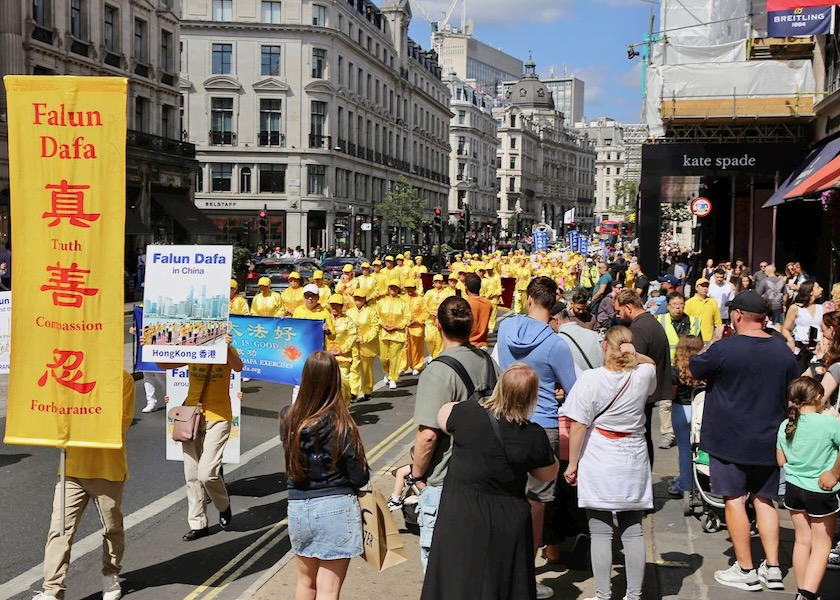Image for article ​Londres, Reino Unido: Passeata e manifestação contra a perseguição do PCC