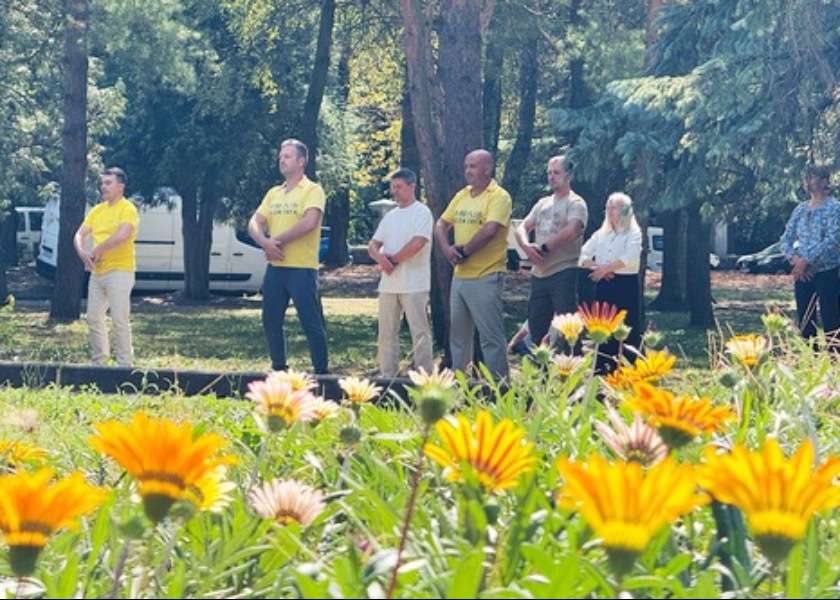 Image for article ​Ucrânia: O público elogia o Falun Dafa durante o Dia da Cidade de Rivne