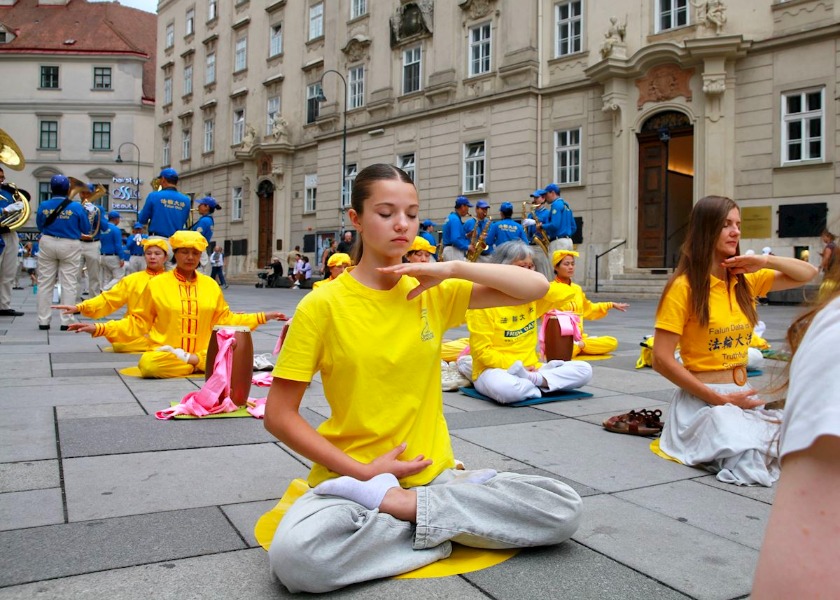 Image for article ​Evento de dois dias sobre o Falun Dafa em Viena é bem recebido